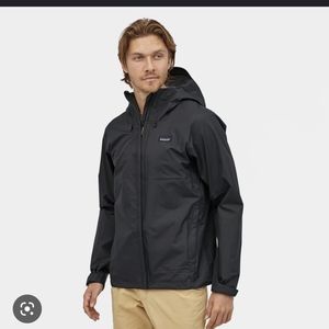Patagonia men's torrentshell jacket black size small